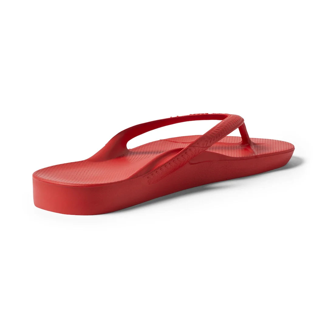 ARCH SUPPORT THONGS - CHILLI RED (Limited Edition)
