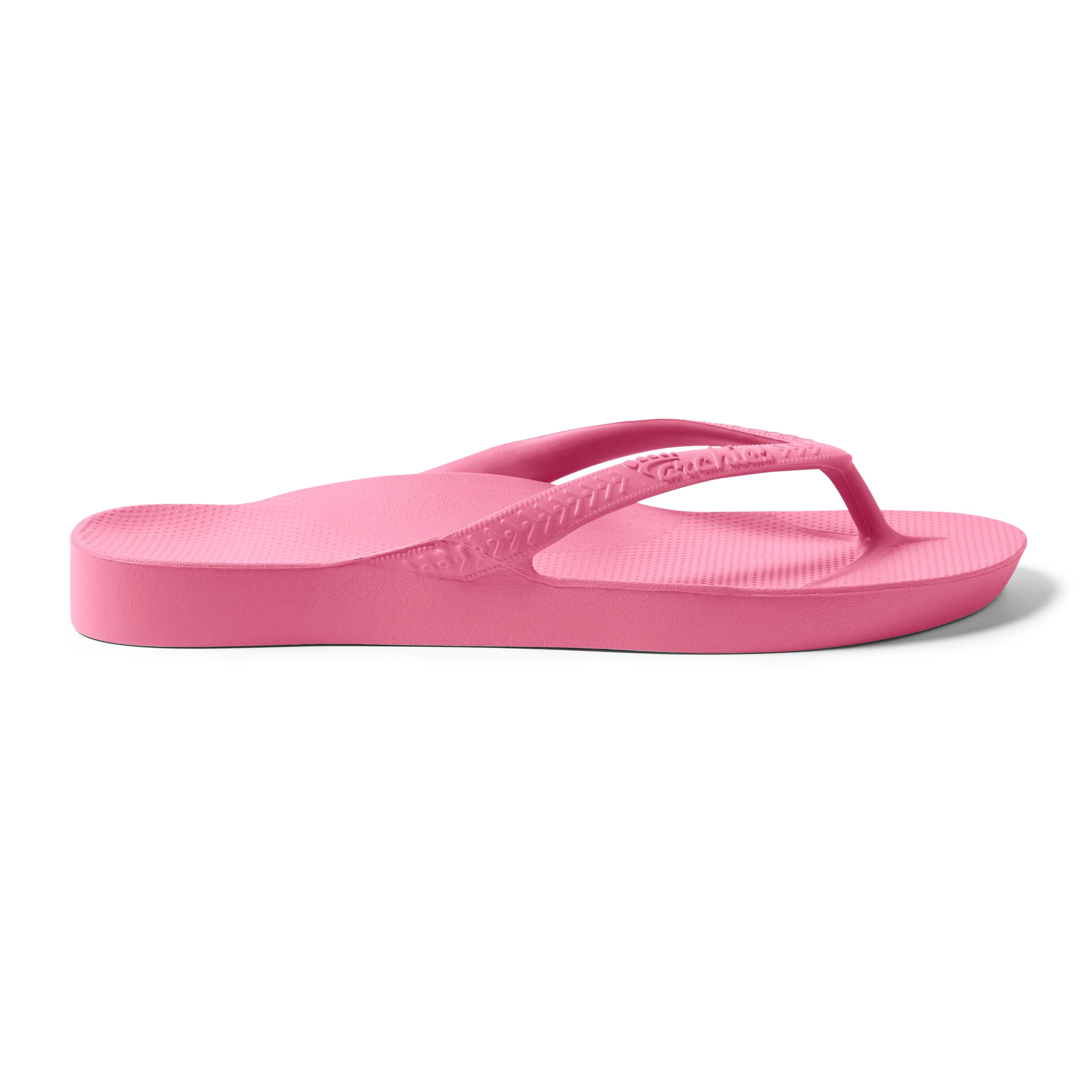 ARCH SUPPORT THONGS - HOT PINK