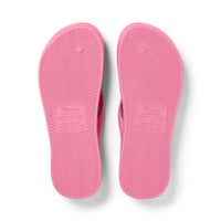 ARCH SUPPORT THONGS - HOT PINK