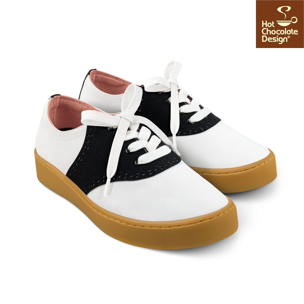 SADDLE SNEAKERS
