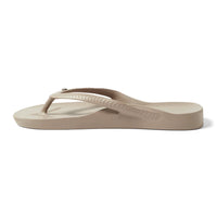 ARCH SUPPORT THONGS - TAUPE CRYSTAL