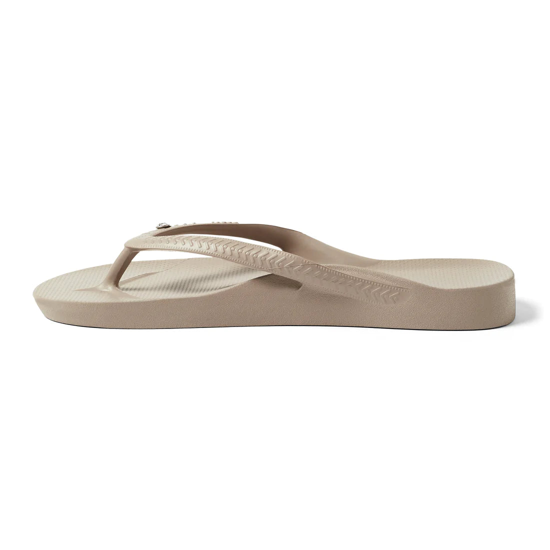 ARCH SUPPORT THONGS - TAUPE CRYSTAL