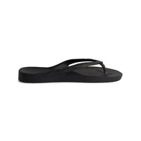 ARCH SUPPORT THONGS - BLACK
