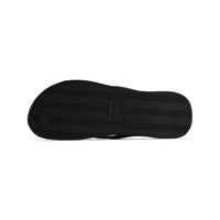 ARCH SUPPORT THONGS - BLACK