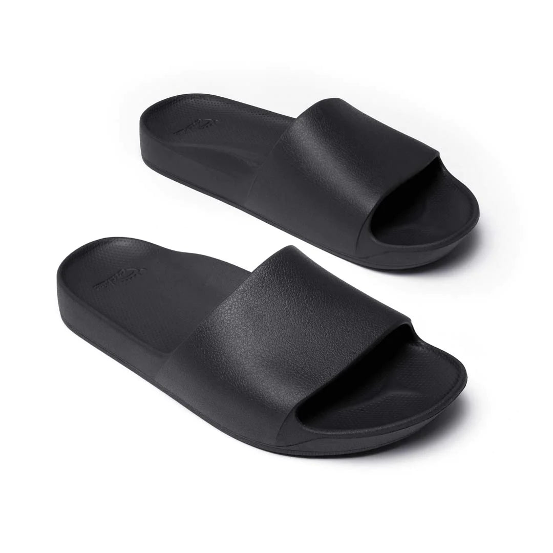 ARCH SUPPORT SLIDES - BLACK