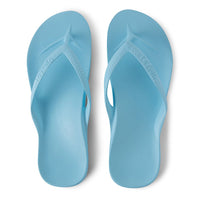 ARCH SUPPORT THONGS - SKY BLUE