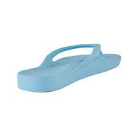 ARCH SUPPORT THONGS - SKY BLUE