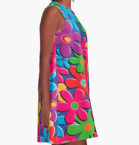 FLOWER LOVE A-LINE DRESS