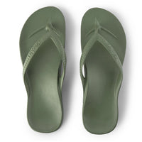 ARCH SUPPORT THONGS - KHAKI