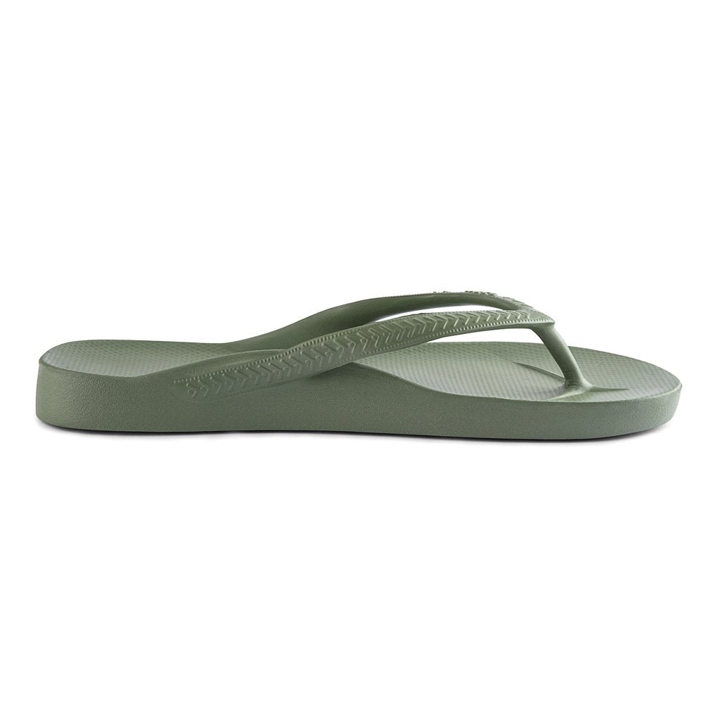 ARCH SUPPORT THONGS - KHAKI