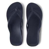 ARCH SUPPORT THONGS - NAVY