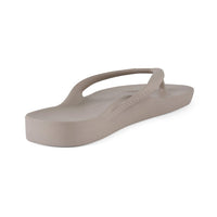 ARCH SUPPORT THONGS - TAUPE