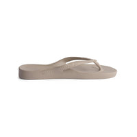 ARCH SUPPORT THONGS - TAUPE