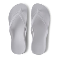 ARCH SUPPORT THONGS - WHITE