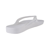 ARCH SUPPORT THONGS - WHITE