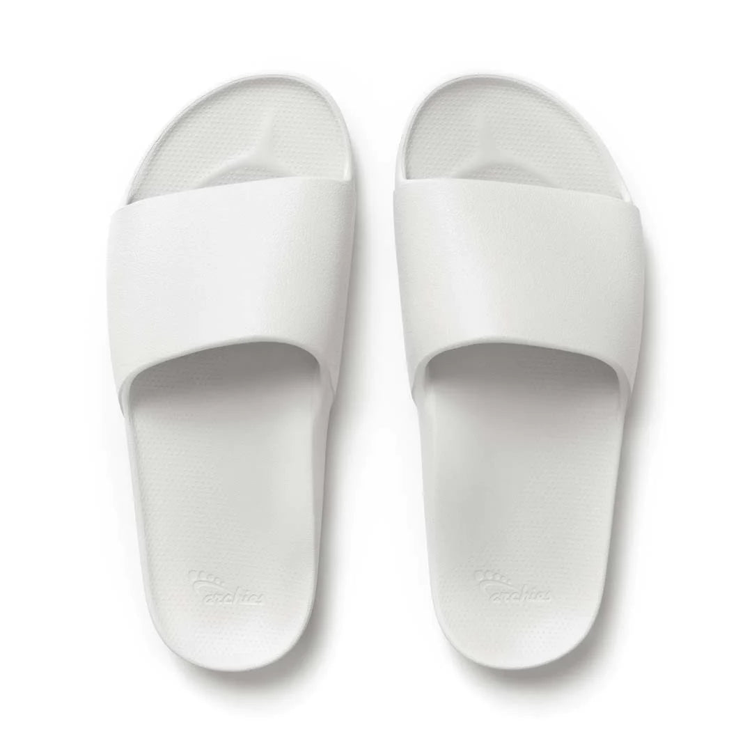 ARCH SUPPORT SLIDES - WHITE