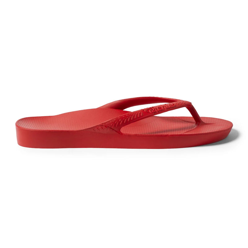 ARCH SUPPORT THONGS - CHILLI RED (Limited Edition)