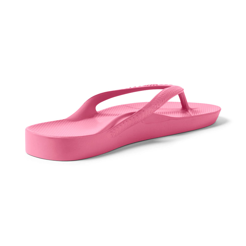 ARCH SUPPORT THONGS - HOT PINK