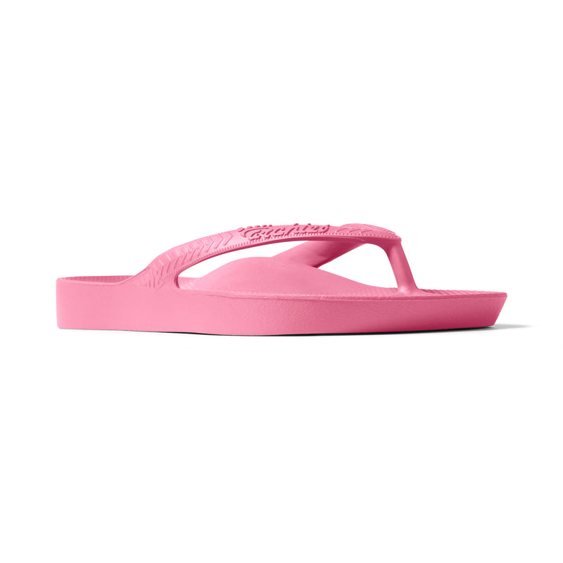 ARCH SUPPORT THONGS - HOT PINK