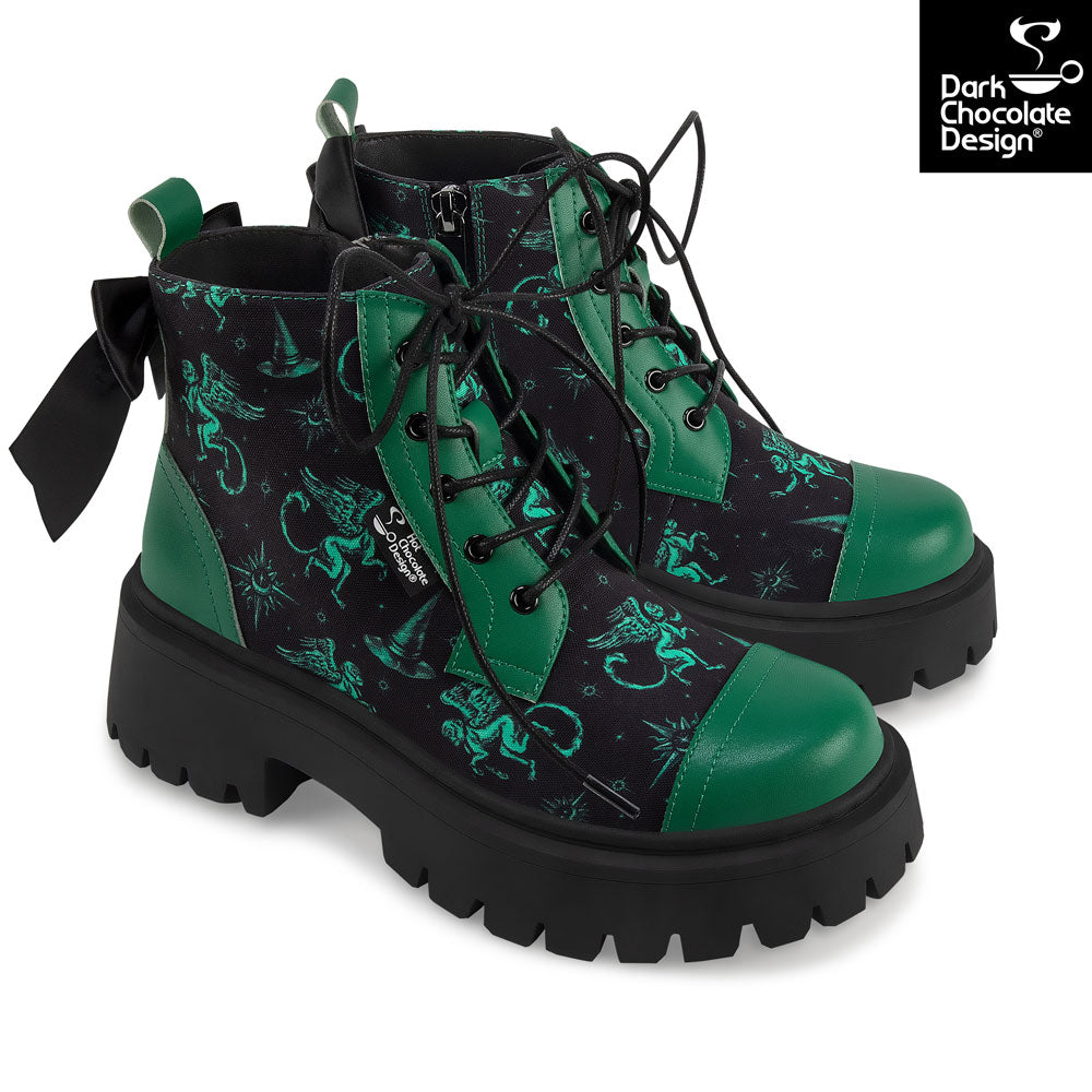 EMERALD WITCH BOOTS - PREORDER