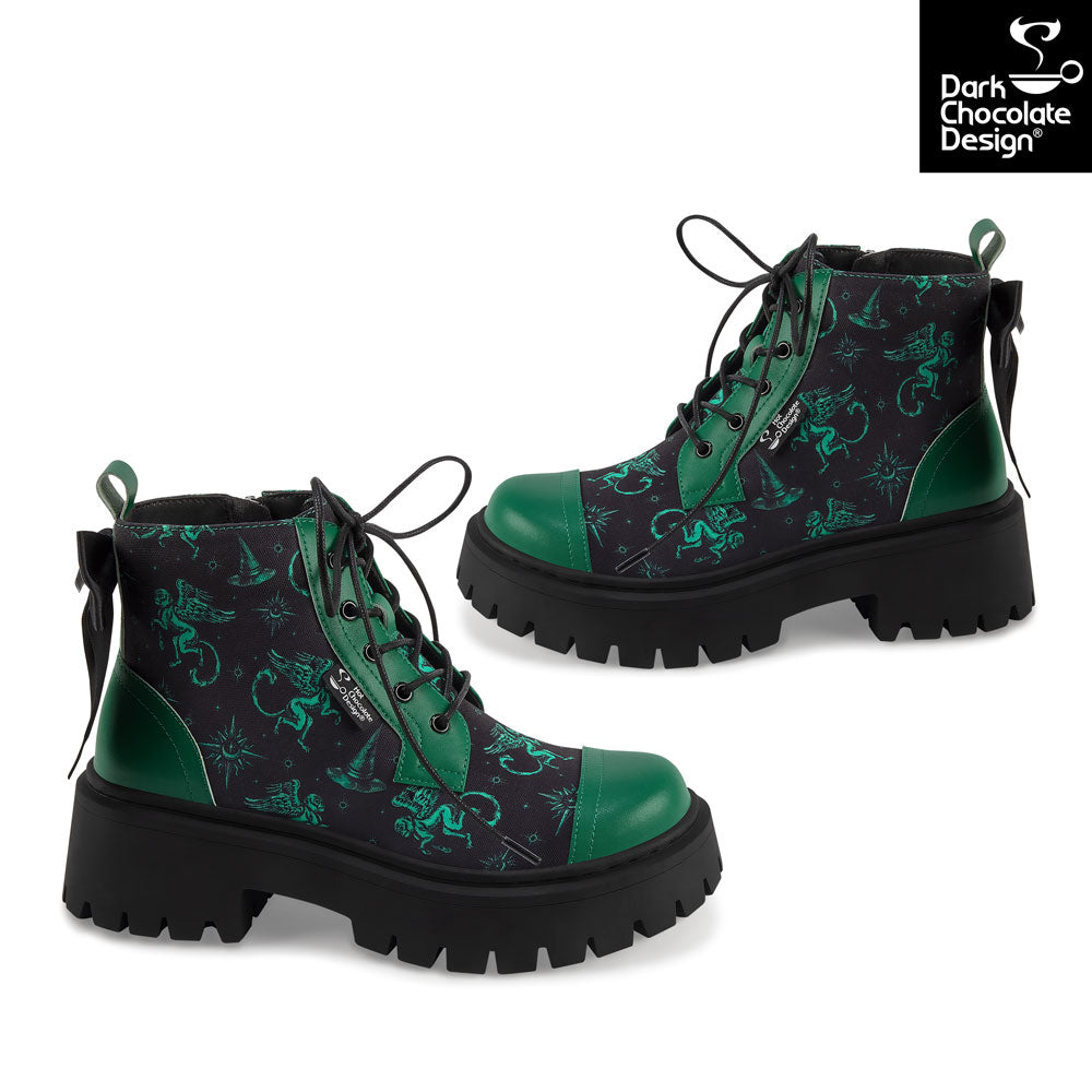 EMERALD WITCH BOOTS - PREORDER