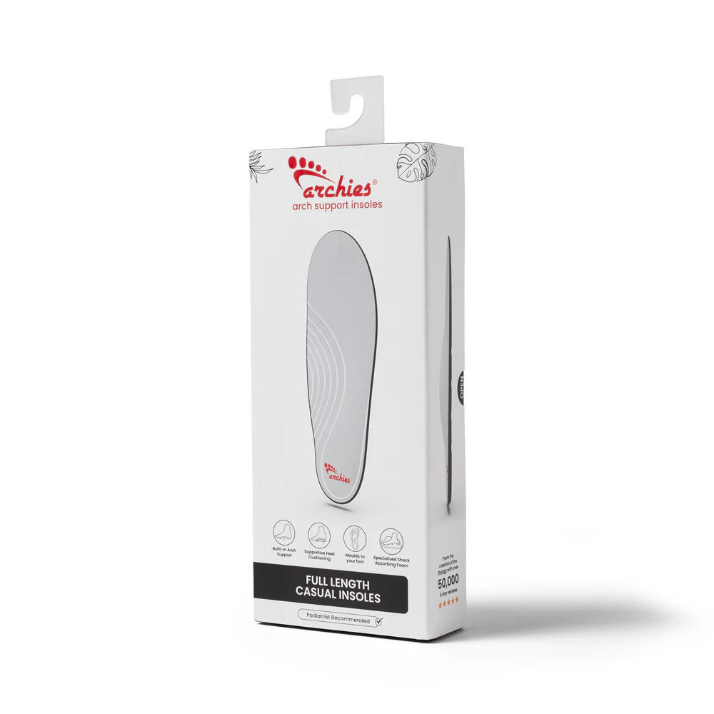 INSOLES ARCH SUPPORT - FULL LENGTH CASUAL