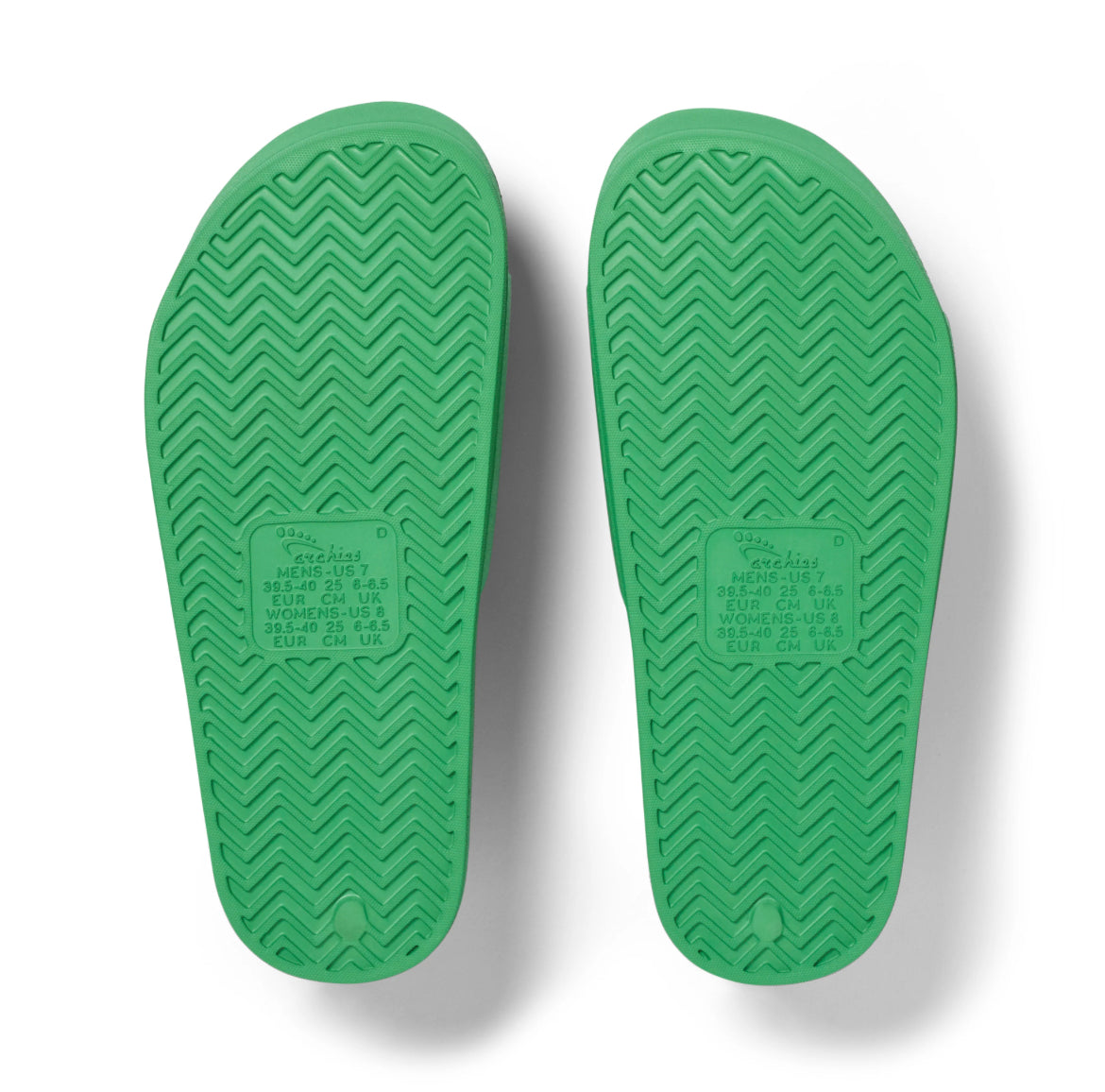 ARCH SUPPORT SLIDES - EXCLUSIVE KELLY GREEN