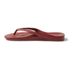 ARCH SUPPORT THONGS - SANGRIA RED