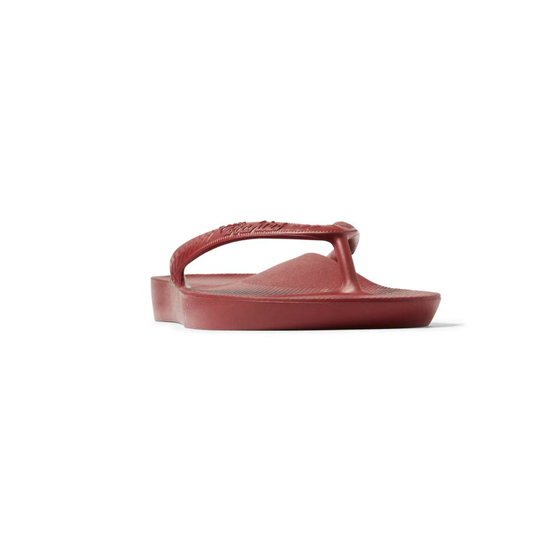 ARCH SUPPORT THONGS - SANGRIA RED