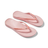 ARCH SUPPORT THONGS - SHIMMER PINK