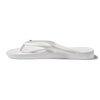 ARCH SUPPORT THONGS - SHIMMER WHITE