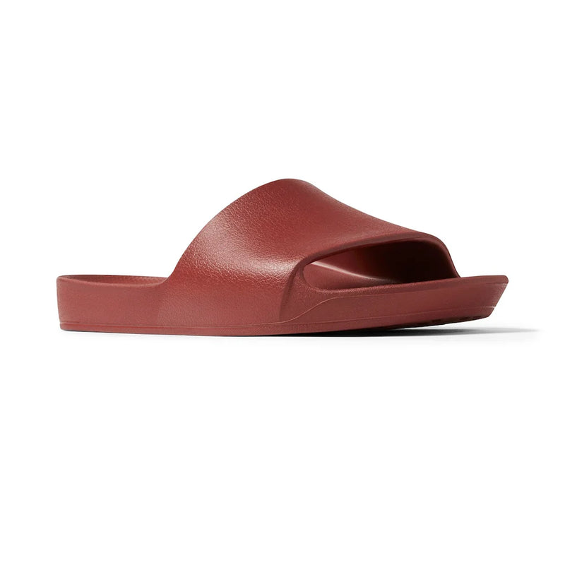 ARCH SUPPORT SLIDES - SANGRIA RED