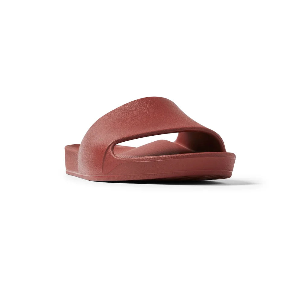 ARCH SUPPORT SLIDES - SANGRIA RED