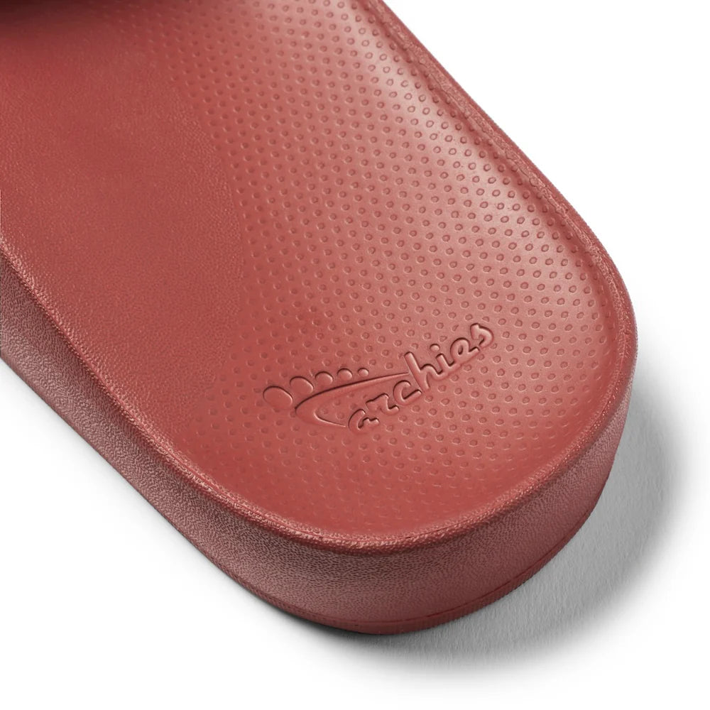 ARCH SUPPORT SLIDES - SANGRIA RED