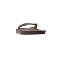ARCH SUPPORT THONGS - BROWN