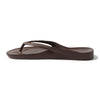 ARCH SUPPORT THONGS - BROWN