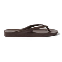 ARCH SUPPORT THONGS - BROWN