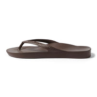 ARCH SUPPORT THONGS - BROWN