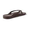 ARCH SUPPORT THONGS - BROWN