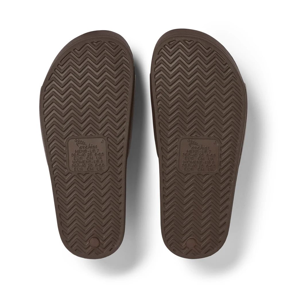 ARCH SUPPORT SLIDES - BROWN
