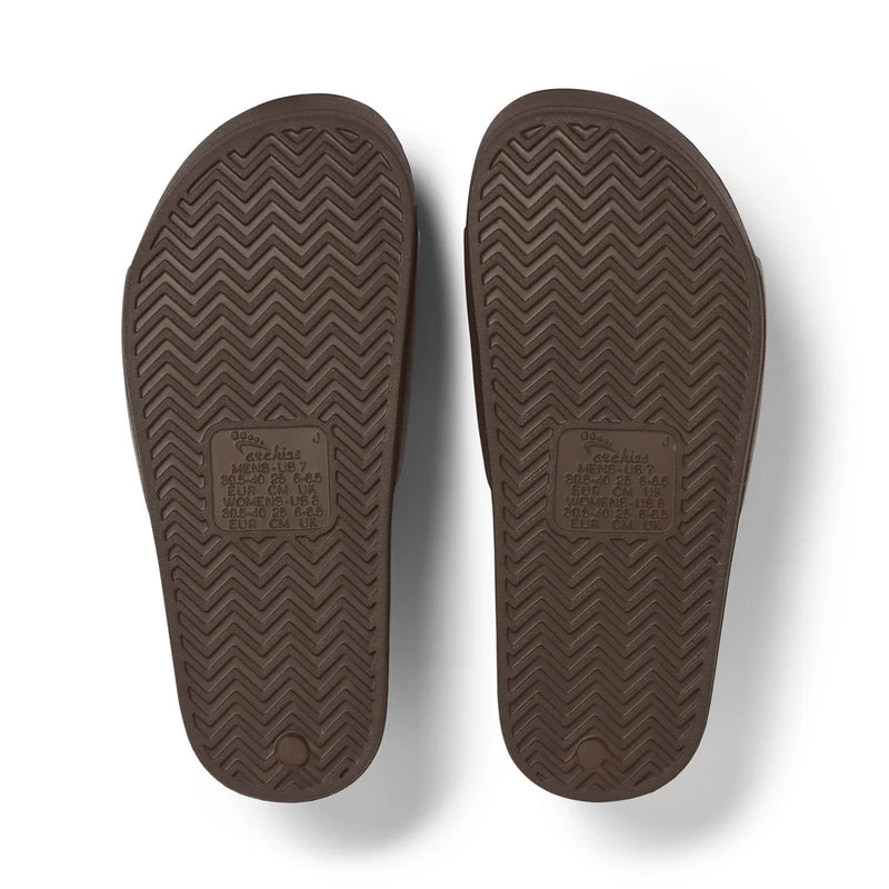 ARCH SUPPORT SLIDES - BROWN