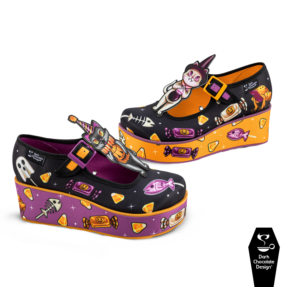Goody Platform TREAT OR KITTENS PLATFORMS – Miss Goody 2 Shoes