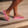 ARCH SUPPORT THONGS - HOT PINK