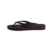 ARCH SUPPORT THONGS - BROWN