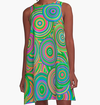 PSYCHEDELIC A-LINE DRESS