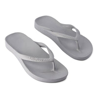 ARCH SUPPORT THONGS - GREY