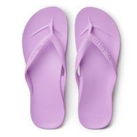 ARCH SUPPORT THONGS - LILAC