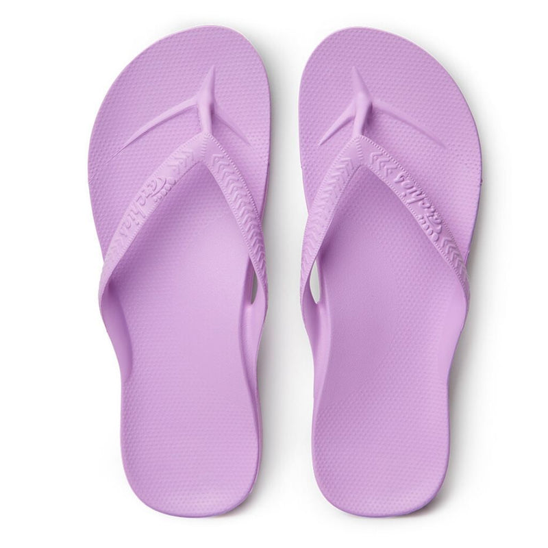 ARCH SUPPORT THONGS - LILAC