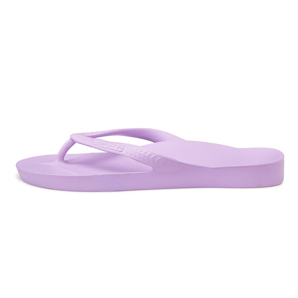 ARCH SUPPORT THONGS - LILAC