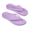 ARCH SUPPORT THONGS - LILAC